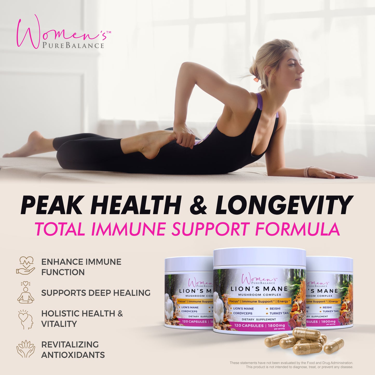 Women's PureBalance Mushroom Complex