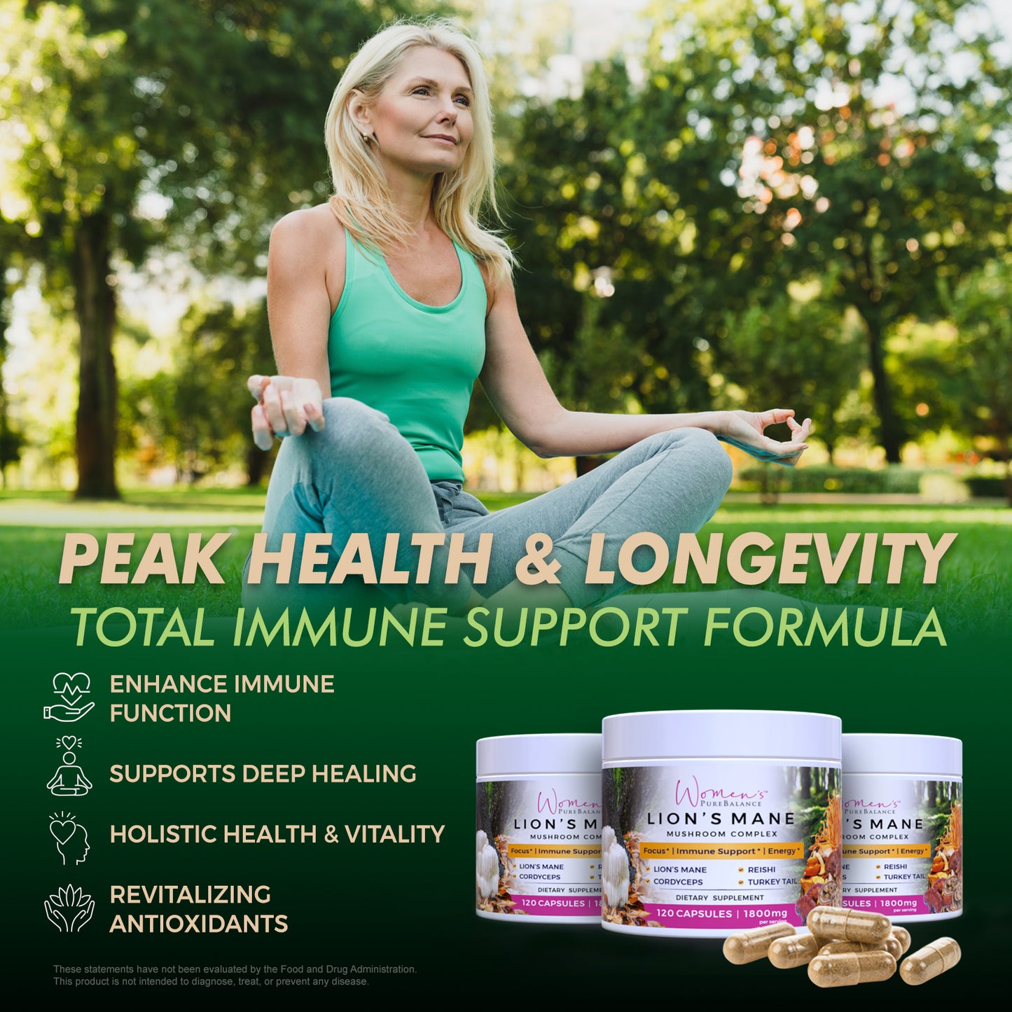 Women's PureBalance Mushroom Complex