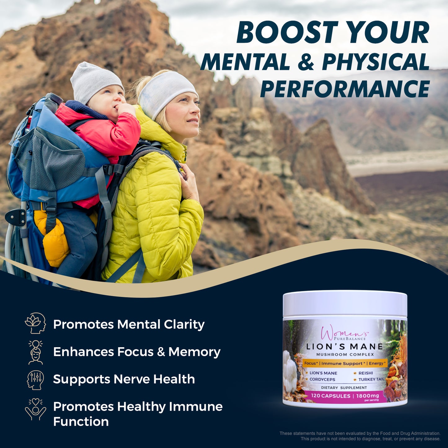 Women's PureBalance Mushroom Complex