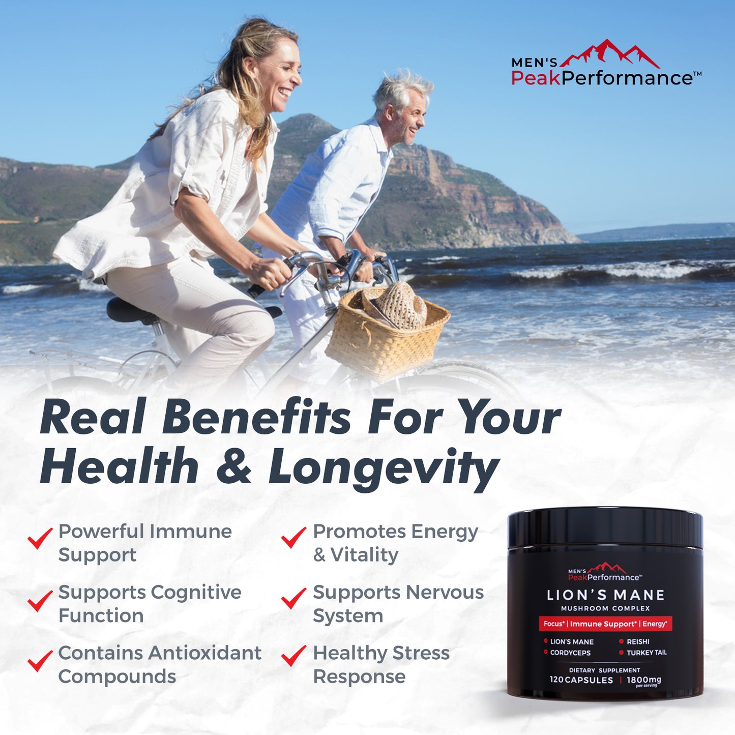MEN'S PeakPerformance Mushroom Complex