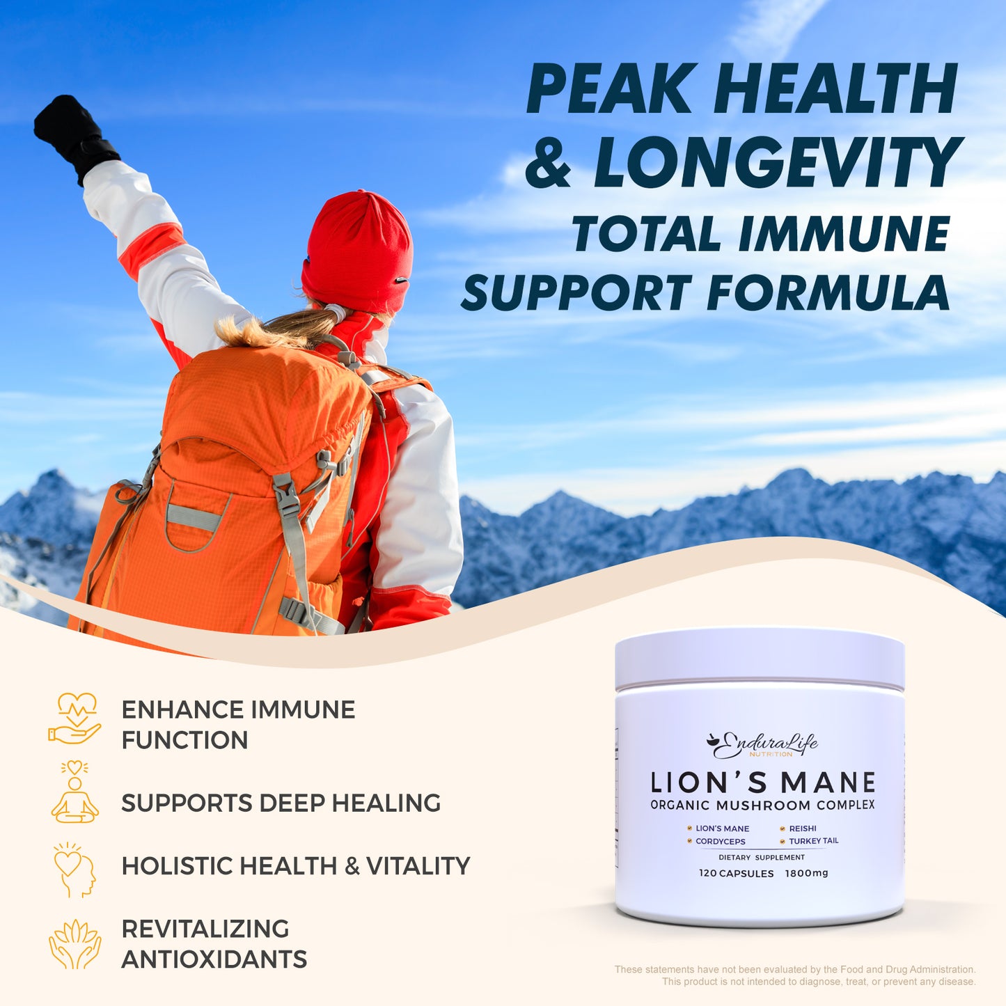 EnduraLife Nutrition Mushroom Complex
