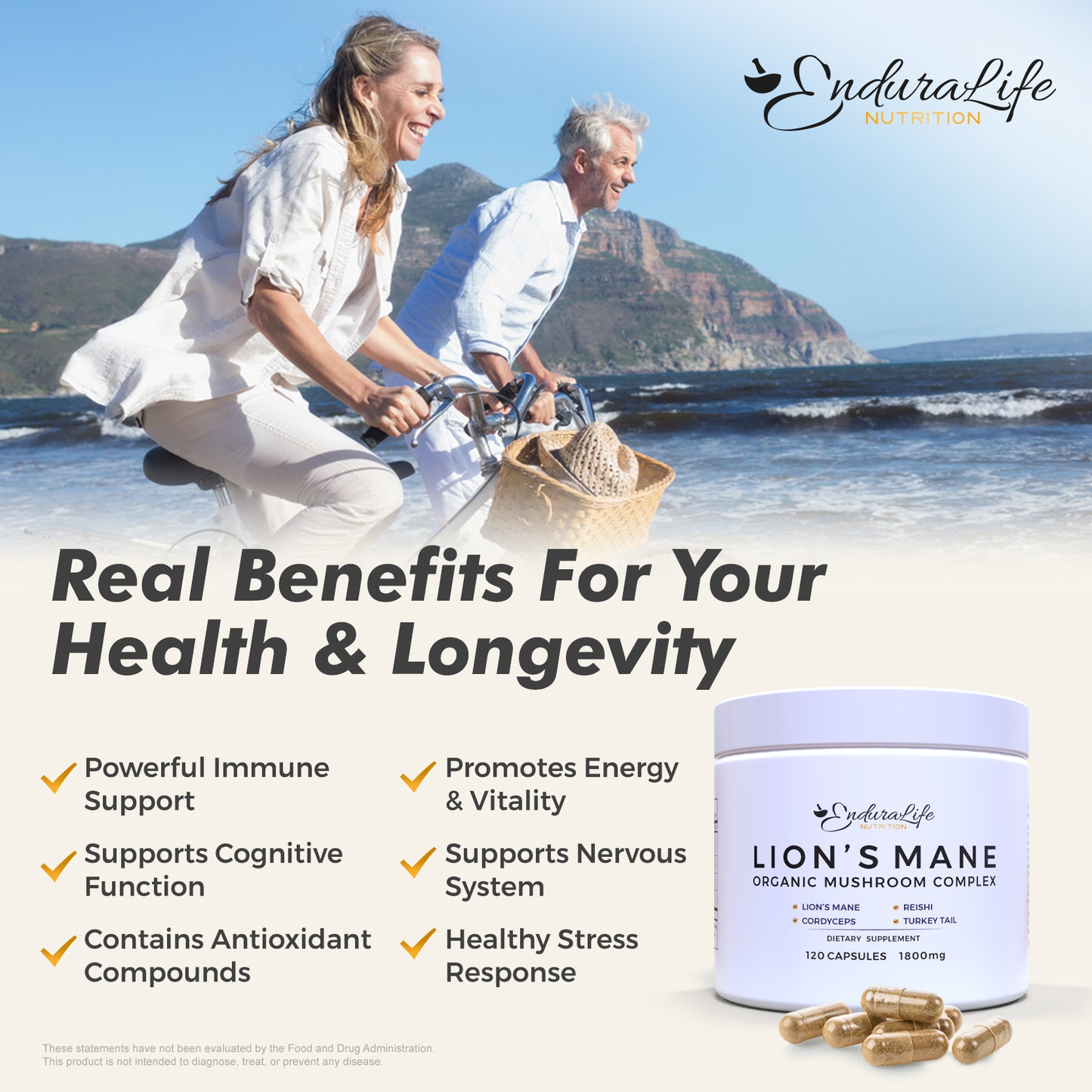 EnduraLife Nutrition Mushroom Complex