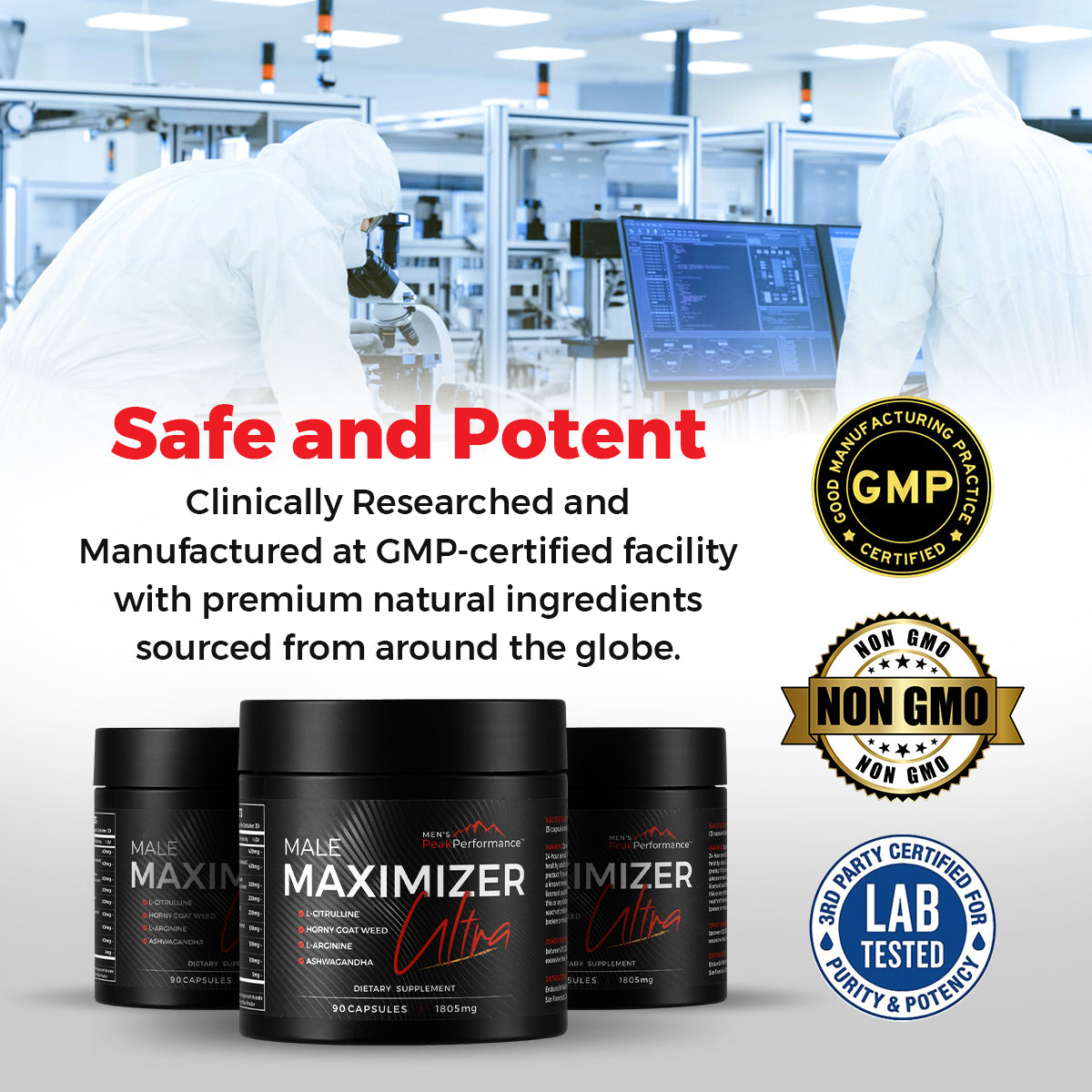 MEN'S PeakPerformance Male Maximizer Ultra